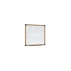 Ghent Prest Wall Whiteboard, Magnetic, Natural Oak Frame, 4'H x 4'W