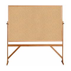 78⅛"x 77¼" Wood Frame Reversible Natural Cork/Natural Cork