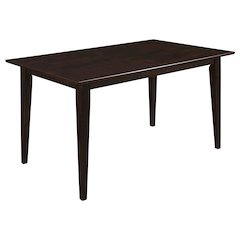 Gabriel Rectangular 59-inch Wood Dining Table Cappuccino