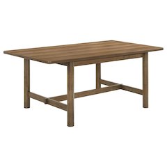 Crestmore 71-inch Rectangular Wood Dining Table Walnut