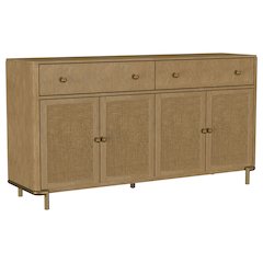 Arini 2-drawer Cane Door Dining Sideboard Server Sand Wash