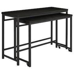 Hawes 4-piece Multipurpose Counter Height Table Set Black