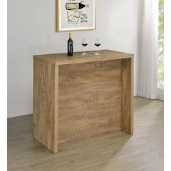 Topanga Engineered Wood Freestanding Home Bar Mango