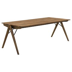 Randolph 79-inch Rectangular Dining Table Sheesham and Brown