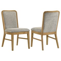 Croyden Dining Side Chair Weathered Natural (Set of 2)