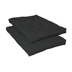 9" Premium Innerspring Futon Pad Black