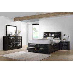 Briana 4-piece Queen Bedroom Set Black