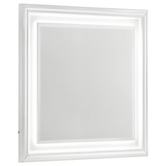 Cassia Dresser Mirror White High Gloss
