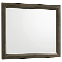 Atlas Bedroom Dresser Mirror Dark Oak