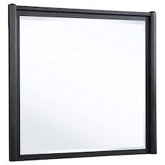 Leandro Dresser Mirror Burnished Black