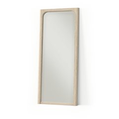 Solano 80-inch Full Length Floor Mirror Weathered Mango