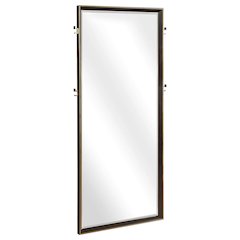 Durango 80-inch Standing Floor Mirror Smoked Peppercorn