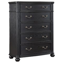 Celina 5-drawer Bedroom Chest Black
