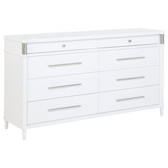 Gracemont 8-drawer Bedroom Dresser Cabinet White