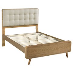Robyn Wood Full Platform Bed Light Ash