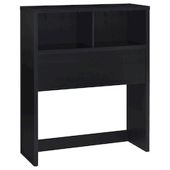 Westpark 49-inch Twin Bookcase Headboard Black