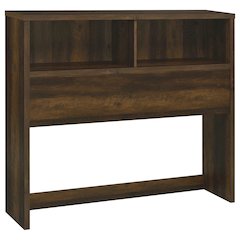 Westpark 49-inch Full Bookcase Headboard Dark Pine