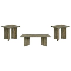 Andando 3-piece Coffee and End Table Set Mango Brown