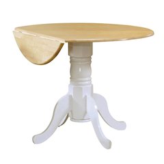 Allison Round 40-inch Drop Leaf Extension Dining Table Top ONLY (base not included)