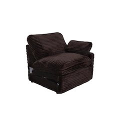 Collins Modular RAF Power Recliner Chocolate Brown