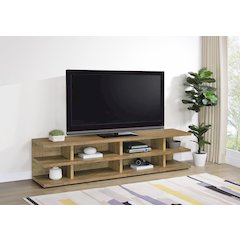 Cartmill 78-inch 2-tier TV Stand Media Console Mango