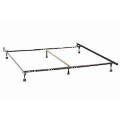 Kerns Queen or Eastern King or Cal King Bed Frame Black