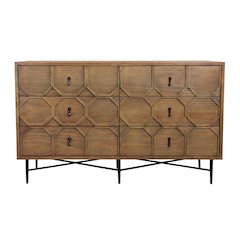 Samara 6-Drawer Chest - Natural