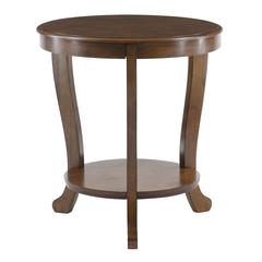 Aubert Accent Side Table, Hazelnut