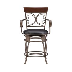 Beeson Big And Tall Counter Stool Arm