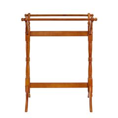 Oak Blanket/Quilt Rack