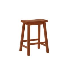 "Honey Brown" Counter Stool, 24" Seat Height - overpacked