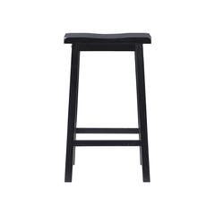 Antique Black with Sand Through Terra Cotta Bar Stool