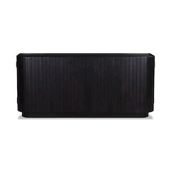 Povera 4 Door Sideboard Black
