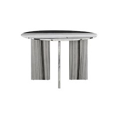 Celia Round Dining Table Panda Marble