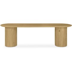 Povera Dining Bench Natural Oak