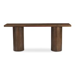 Hadley Console Table Warm Brown