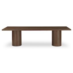 Hadley Dining Table Small Warm Brown