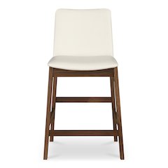 Deco Counter Stool White PVC
