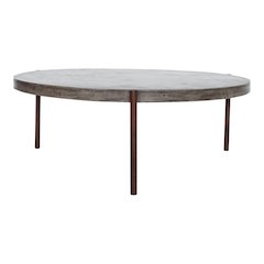 Mendez Outdoor Coffee Table Dark Grey