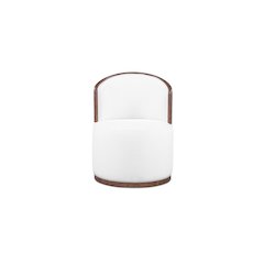 Rossi Swivel Dining Chair Cream