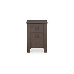 Loren Small Nightstand Dark Brown