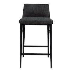 Baron Counter Stool Charcoal Grey