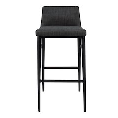 Baron Bar Stool Charcoal Grey