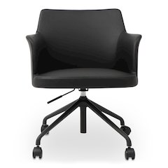 Morris Office Chair PVC Black
