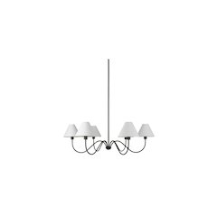 Whitney Chandelier Blackened Bronze