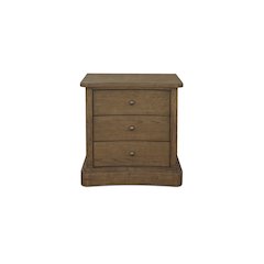 Clarence Nightstand Warm Brown