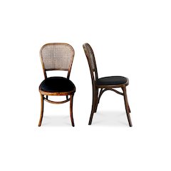 Bedford Dining Chair Light Brown - Set Of Two