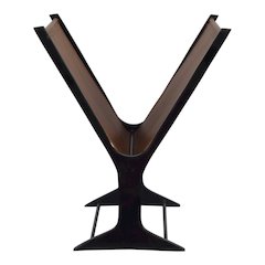 Ziff Magazine Holder Light Brown