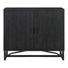 Sierra 2 Door Cabinet Black