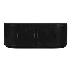 Nicola Media Cabinet Black